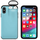 for iPhone 11 Pro Max Case Xs Max Xr X 10 8 7 Plus Cover for AirPods Holder Hard Case New Design for AirPods Case Hot Sale