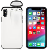 for iPhone 11 Pro Max Case Xs Max Xr X 10 8 7 Plus Cover for AirPods Holder Hard Case New Design for AirPods Case Hot Sale