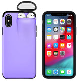 for iPhone 11 Pro Max Case Xs Max Xr X 10 8 7 Plus Cover for AirPods Holder Hard Case New Design for AirPods Case Hot Sale