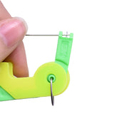 5Pcs New Sewing Needle Threader Thimble Thread Tool Threader Elderly Guide Easy Device Automatic Thread Sewing Supplies