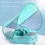 Solid Non-inflatable Baby Swimming Ring floating Float Lying Swimming Pool Toys Bathtub For accessories Swim Trainer Sunshade