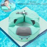 Solid Non-inflatable Baby Swimming Ring floating Float Lying Swimming Pool Toys Bathtub For accessories Swim Trainer Sunshade
